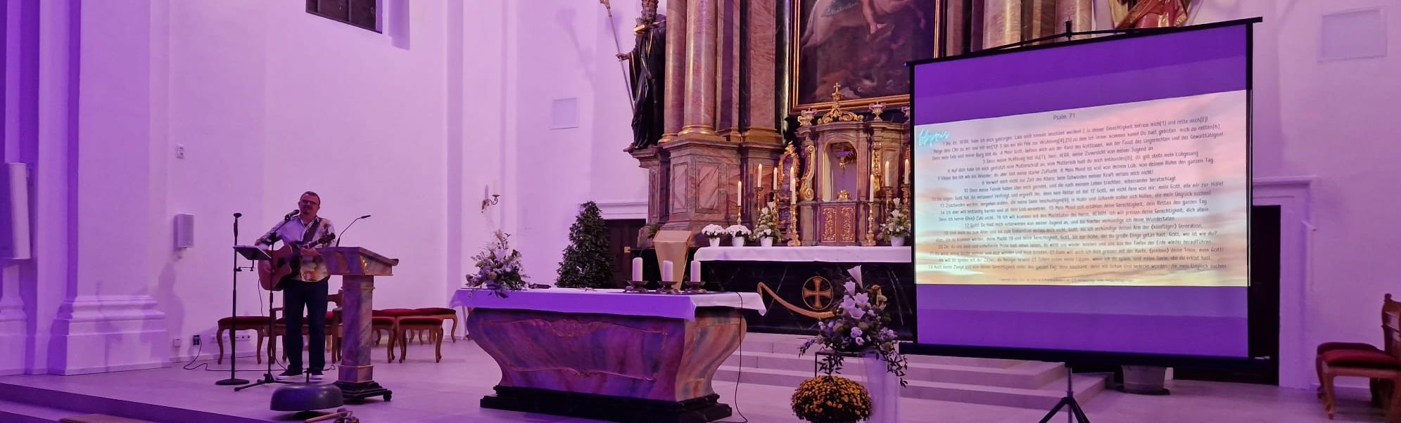 Psalmen und Lobpreiskonzert