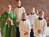 Messdienereinführung in St. Sebastian Uffhausen